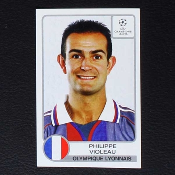 Champions League 2001 Nr. 167 Panini Sticker Violeau