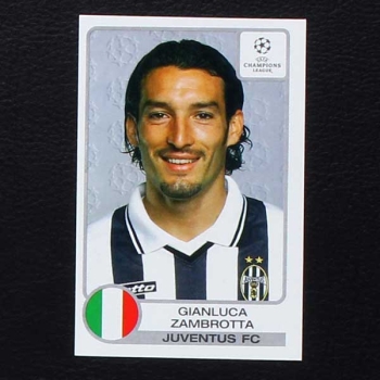 Champions League 2001 Nr. 147 Panini Sticker Zambrotta