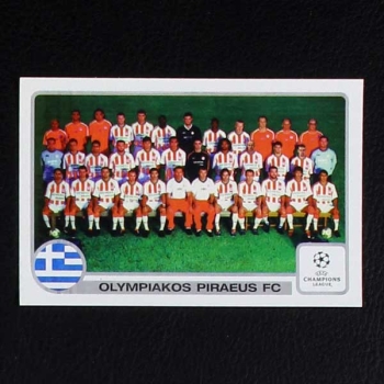 Champions League 2001 No. 210 Panini team Olympiakos Piräus