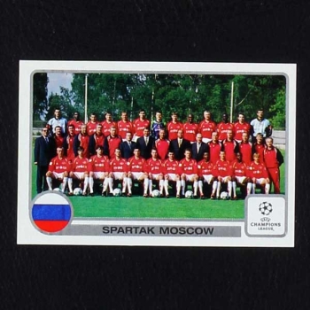 Champions League 2001 Nr. 248 Panini Sticker Team Spartak Moskau
