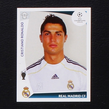 Cristiano Ronaldo Panini Sticker 173 Serie Champions League 2009