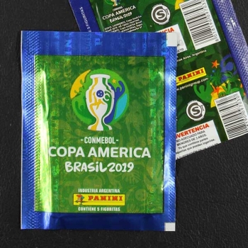 Copa America Brasil 2019 Panini sticker bag Argentina variant