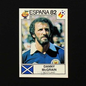 Espana 82 Nr. 403 Panini Sticker Danny McGrain