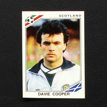Mexico 86 No. 344 Panini sticker Davie Cooper