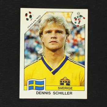 Italia 90 No. 237 Panini sticker Dennis Schiller