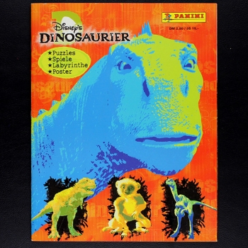Dinosaurier Panini Sticker Album complete