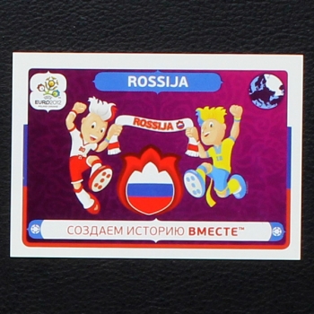 Rossija Panini Sticker No. 32 - Euro 2012