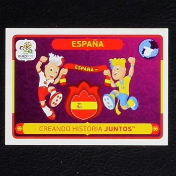 Espana Panini Sticker No. 38 - Euro 2012