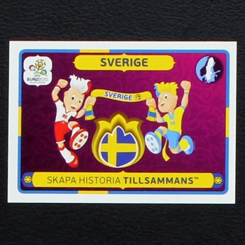 Svergie Panini Sticker No. 43  - Euro 2012