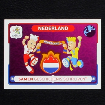 Nederland Panini Sticker No. 34 - Euro 2012