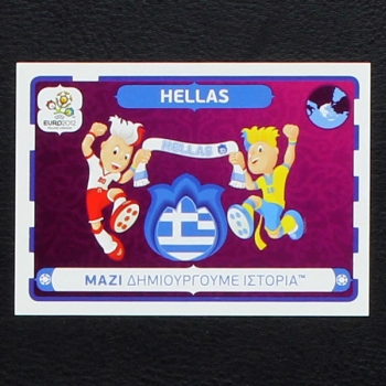 Hellas Panini Sticker No. 31 - Euro 2012