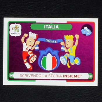 Italia Panini Sticker No. 39  - Euro 2012