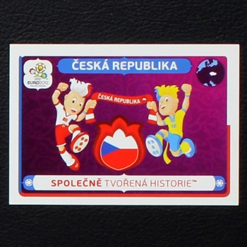 Ceska Republika Panini Sticker No. 33 - Euro 2012