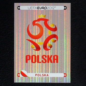 Polska Wappen Panini Sticker No. 50 - Euro 2012