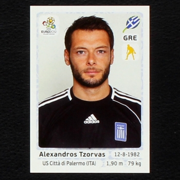 Tzorvas Panini Sticker No. 84 - Euro 2012