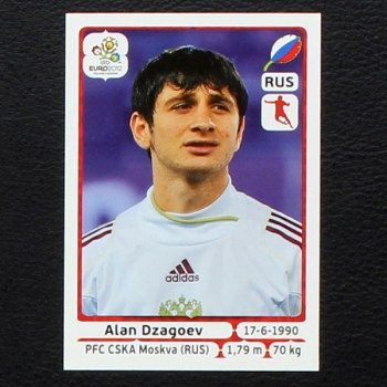 Dzagoev Panini Sticker No. 128 - Euro 2012