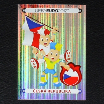 Ceska Republika Maskottchen Panini Sticker No. 136 - Euro 2012