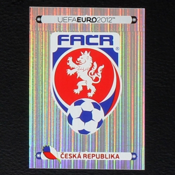 Ceska Republika Wappen Panini Sticker No. 137 - Euro 2012