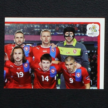 Ceska Republika Team Part 2 Panini Sticker No. 139 - Euro 2012