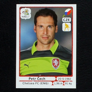 Cech Panini Sticker No. 142 - Euro 2012