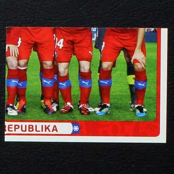 Ceska Republika Team Part 4 Panini Sticker No. 141 - Euro 2012
