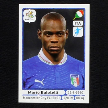 Balotelli Panini Sticker No. 335 - Euro 2012