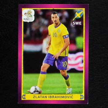Ibrahimovic Panini Sticker No. 454 - Euro 2012
