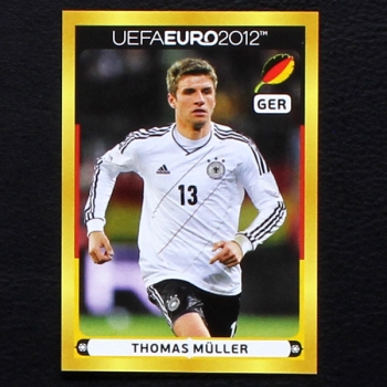 Thomas Müller Panini McDonalds Sticker No. D14 - Euro 2012