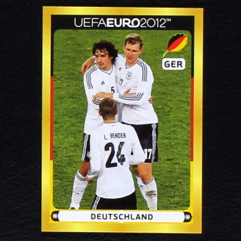 Deutschland Panini McDonalds Sticker No. D7 Euro 2012