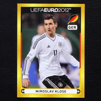 Miroslav Klose Panini McDonalds Sticker No. D3- Euro 2012