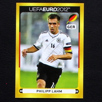 Philipp Lahm Panini McDonalds Sticker No. D2 - Euro 2012