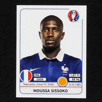 Moussa Sissoko Panini Sticker No. 31 - Euro 2016