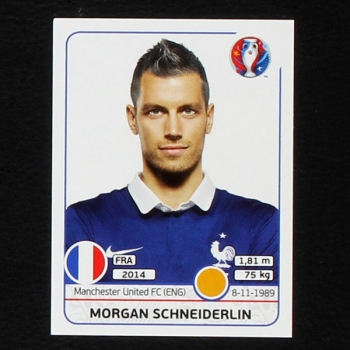 Morgan Schneiderlin Panini Sticker No. 30 - Euro 2016