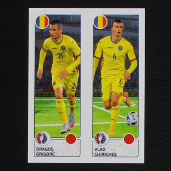 Grigore - Chiriches Panini Sticker No. 45 - Euro 2016