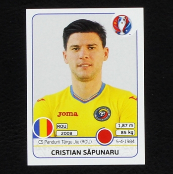 Cristian Sapunaru Panini Sticker No. 56 - Euro 2016