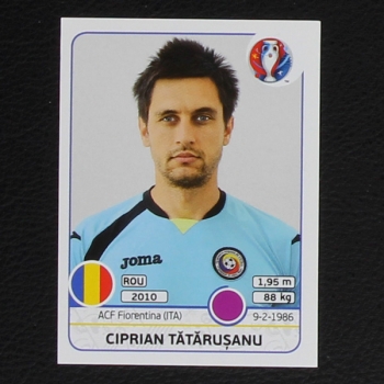 Ciprian Tatarusanu Panini Sticker No. 49 - Euro 2016