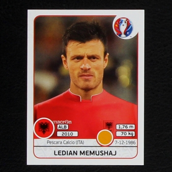 Ledian Memushaj Panini Sticker No. 84 - Euro 2016