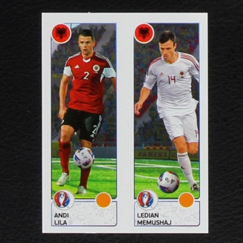 Lila - Memushaj Panini Sticker No. 93 - Euro 2016