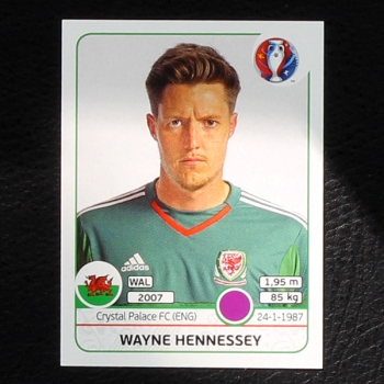 Wayne Hennessey Panini Sticker No. 181 - Euro 2016