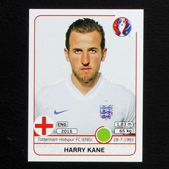 Harry Kane Panini Sticker No. 148 - Euro 2016