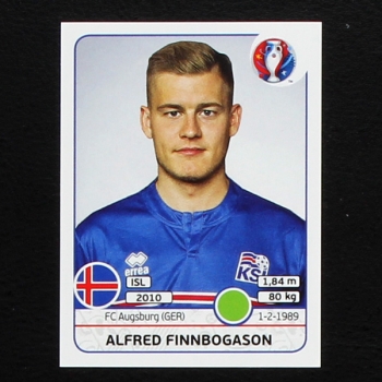 Alfred Finnbogason Panini Sticker No. 626 - Euro 2016