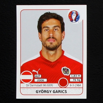 György Garics Panini Sticker No. 637 - Euro 2016