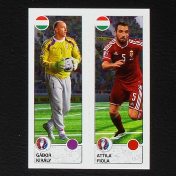 Kiraly - Fiola Panini Sticker No. 656 - Euro 2016