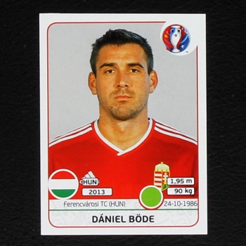 Daniel Böde Panini Sticker No. 678 - Euro 2016