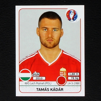 Tamas Kadar Panini Sticker No. 667 - Euro 2016