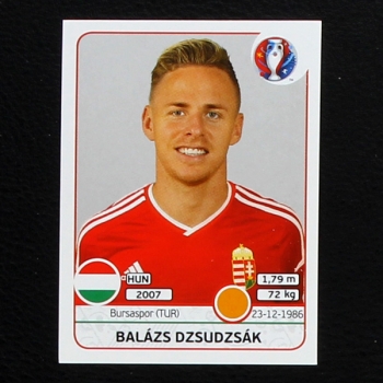 Balazs Dzsudzsak Panini Sticker No. 673 - Euro 2016