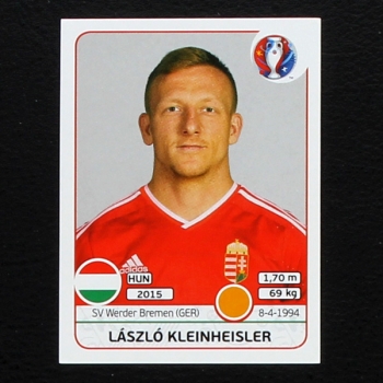 Laszlo Kleinheisler Panini Sticker No. 674 - Euro 2016