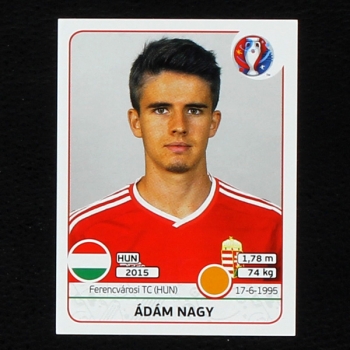 Adam Nagy Panini Sticker No. 671 - Euro 2016