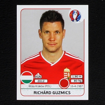 Richard Guzmics Panini Sticker No. 665 - Euro 2016