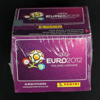 Euro 2012 Panini Sticker Box 50 Tüten - USA Version